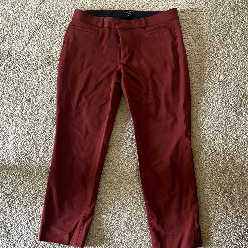 Banana republic sloan crop pant